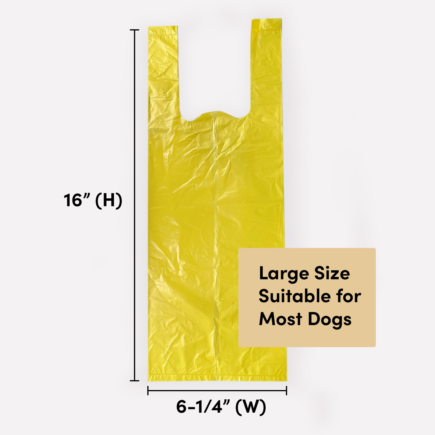 large size suitable for most dogs
