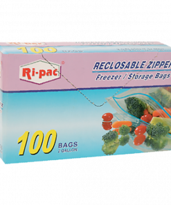 Heavy Duty Zipper Recloseable Bags – 2 Gallon, 100 Count, FREE SHIPPING –  Ri Pac