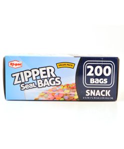 snack size zipper bags