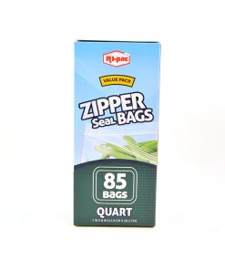 quart size zipper seal bags